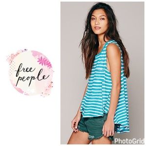 Free People "Beach House" stripe tank